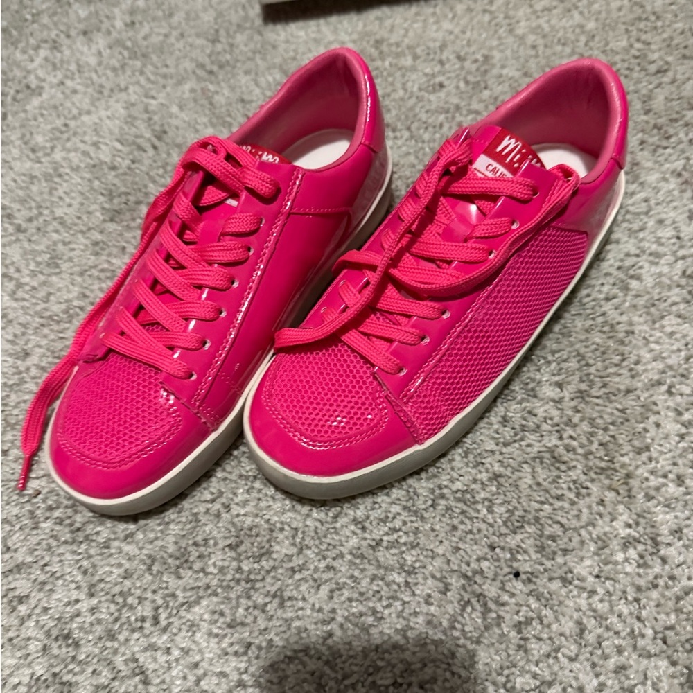Hot pink miim California sneakers